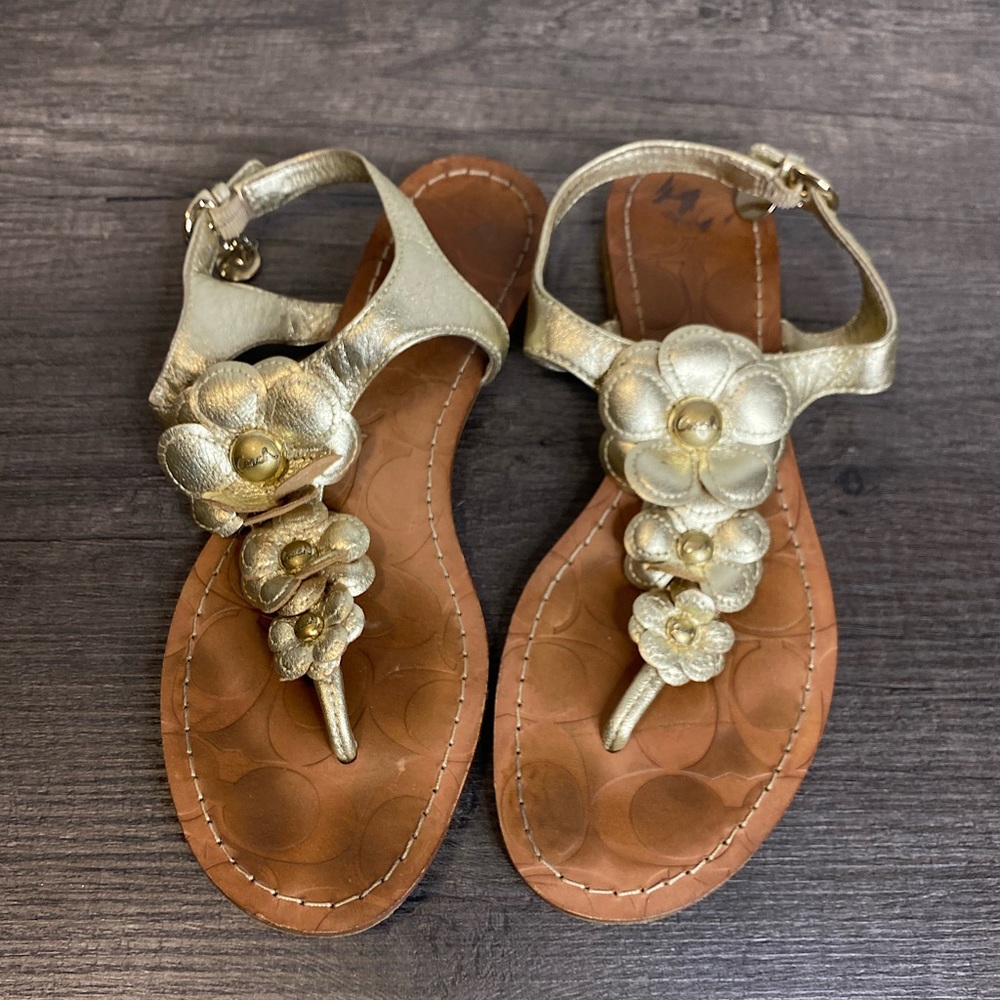 Coach sandals